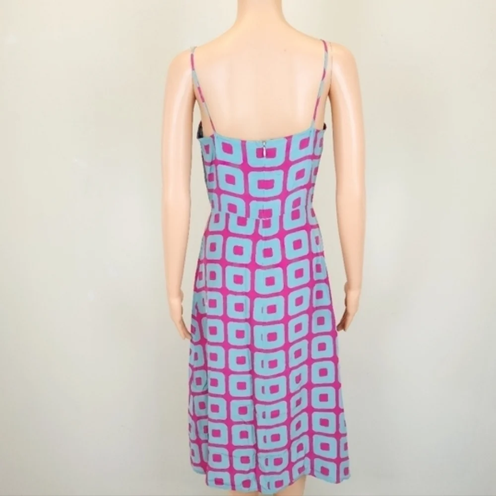 New TIBI Spaghetti Straps Wrap Midi Dress